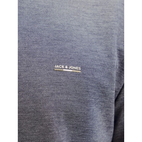 JACK&JONES 12276801 BLUE MELANGE T-SHIRT 