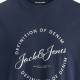 JACK&JONES 12288377 NAVY T-SHIRT 