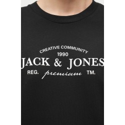 JACK&JONES 12298017 BLACK T-SHIRT 