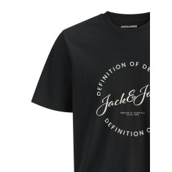 JACK&JONES 12288377 BLACK T-SHIRT 