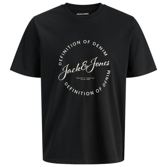 JACK&JONES 12288377 BLACK T-SHIRT 