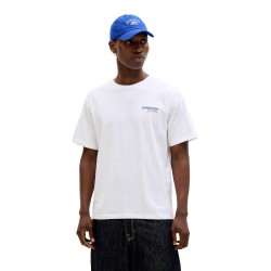 JACK&JONES 12288091 WHITE T-shirt με πίσω τύπωμα