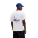 JACK&JONES 12288091 WHITE T-shirt με πίσω τύπωμα