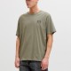 JACK&JONES 12288091 VETIVER T-shirt με πίσω τύπωμα