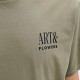 JACK&JONES 12288091 VETIVER T-shirt με πίσω τύπωμα
