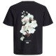 JACK&JONES 12288091 BLACK  T-shirt με πίσω τύπωμα