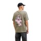 JACK&JONES 12288091 VETIVER T-shirt με πίσω τύπωμα