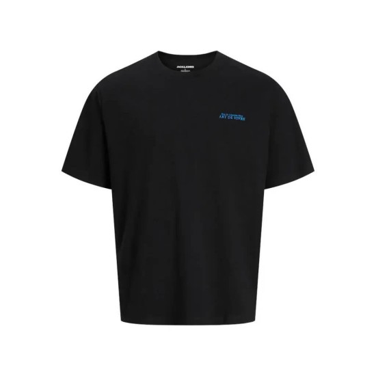 JACK&JONES 12288350 BLACK T-Shirt με πίσω τύπωμα JACK&JONES 12288350 BLACK T-Shirt με πίσω τύπωμα