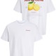 JACK&JONES 12288350 BRIGHT WHITE T-Shirt με πίσω τύπωμα JACK&JONES 12288350 BRIGHT WHITE T-Shirt με πίσω τύπωμα