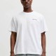 JACK&JONES 12288350 BRIGHT WHITE T-Shirt με πίσω τύπωμα JACK&JONES 12288350 BRIGHT WHITE T-Shirt με πίσω τύπωμα