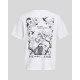 JACK&JONES 12297699 FLOWER T-SHIRT ΜΕ ΠΙΣΩ ΤΥΠΩΜΑ