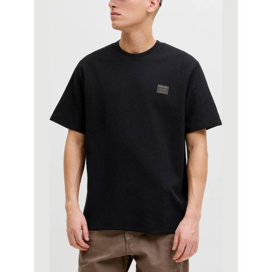 JACK&JONES 12294714 BLACK T-SHIRT 