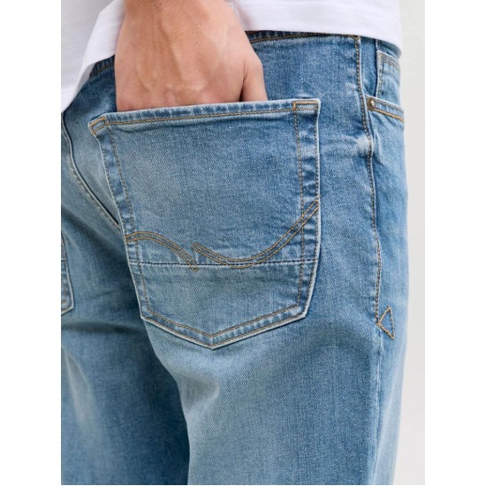 JACK&JONES 12278238 BLUE DENIM JEAN CLARK VINTAGE