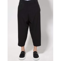 MAKAN 210-425 BLACK Παντελόνι με λάστιχο στη μ΄έση 