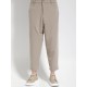 MAKAN 210-425 BEIGE Παντελόνι με λάστιχο στη μ΄έση 