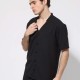 MAKAN 250-715 BLACK Κοντομάνικο πουκάμισο 