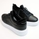 MARIO BALDINI 179 BLACK Sneaker με λάστιχο