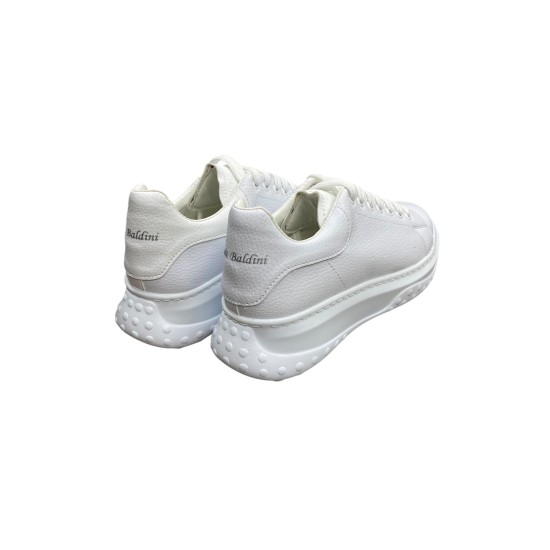 MARIO BALDINI 507-10 White Sneaker - Eco Leather 