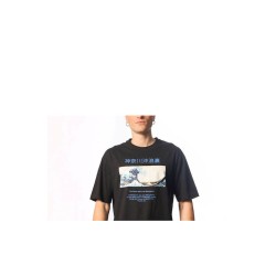 PACO&CO 2331054 BLACK T-SHIRT OVERSIZED