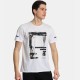 Ανδρικό T-shirt PACO&CO 2431044 WHITE Κανονική γραμμή- Cotton