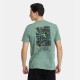 Ανδρικό T-shirt PACO&CO 2431061 MINT Oversized - Cotton