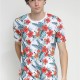 PACO&CO 13543 White T-Shirt-Floral 