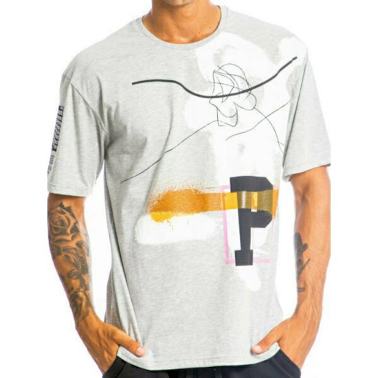 PACO&CO 13564 GREY T-SHIRT OVERSIZED 