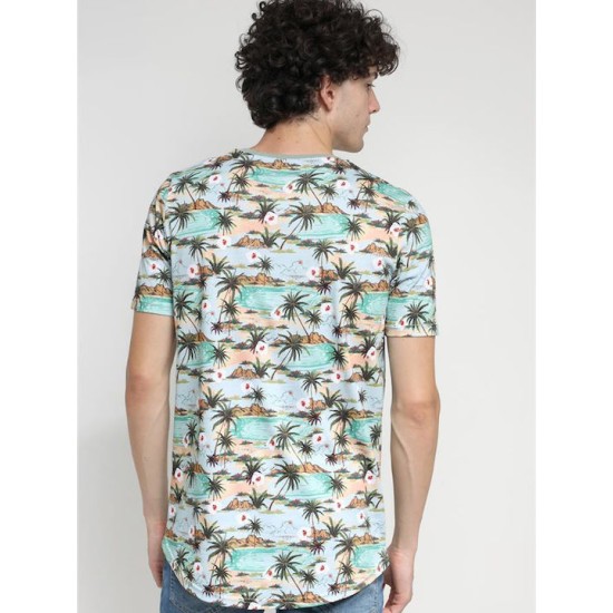 PACO&CO 13543 KHAKI T-Shirt-Floral 
