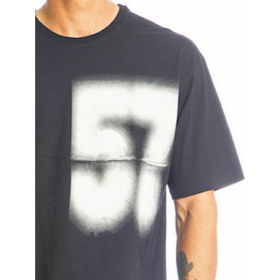 PACO&CO 13562 BLACK T-SHIRT OVERSIZED 