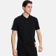 Ανδρική Μπλούζα POLO PACO&CO 2431093 BLACK - Κανονική γραμμή