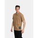 Ανδρική Μπλούζα POLO PACO&CO 2431093 CAMEL - Κανονική γραμμή
