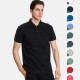 Ανδρική Μπλούζα Polo PACO&CO 2431830 BLACK -Κανονική γραμμή