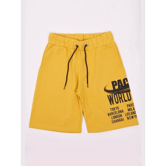PACO&CO 13487 YELLOW Ανδρική βερμούδα