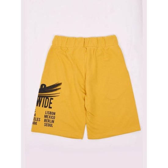 PACO&CO 13487 YELLOW Ανδρική βερμούδα