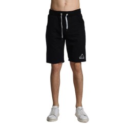 Ανδρική βαμβακερή βερμούδα PACO&CO 2431860 BLACK