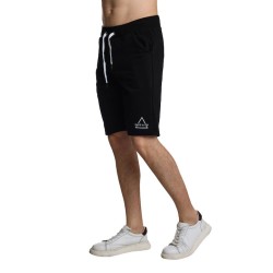 Ανδρική βαμβακερή βερμούδα PACO&CO 2431860 BLACK