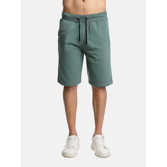 Ανδρική βερμούδα βαμβακερή PACO&CO 2431406 GREEN