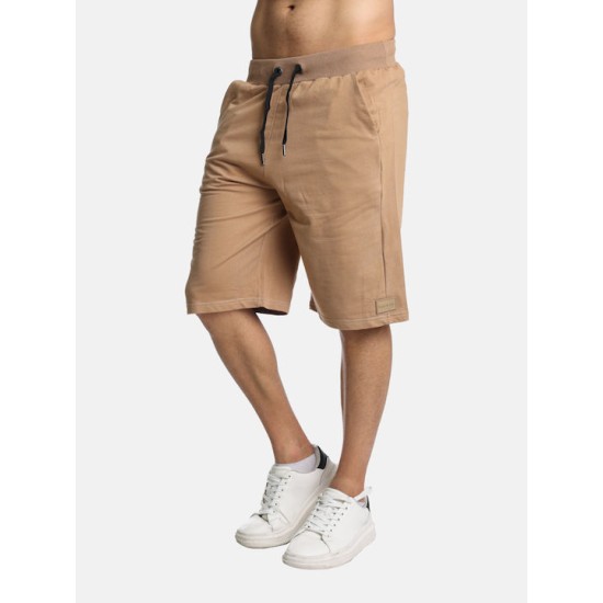 Ανδρική βερμούδα πικέ PACO&CO 2431416 CAMEL