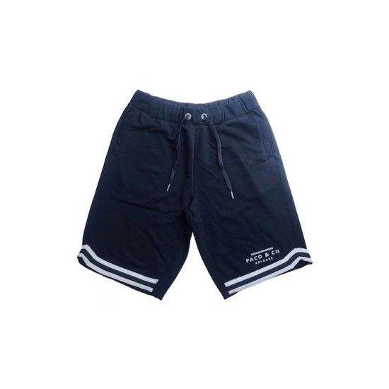 Ανδρική μπασκετική βερμούδα PACO&CO 2431402 BLACK