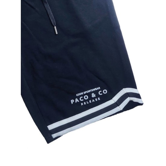 Ανδρική μπασκετική βερμούδα PACO&CO 2431402 BLACK