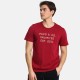 Ανδρικό T-shirt PACO&CO 2431033 RED Κανονική γραμμή