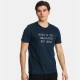 Ανδρικό T-shirt PACO&CO 2431033 NAVY Κανονική γραμμή