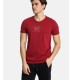 Ανδρικό T-shirt PACO&CO 2431032 BORDEAUX-Κανονική γραμμή