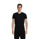 Ανδρικό T-shirt PACO&CO 2431811 BLACK Slim Fit- Lycra