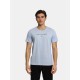 Ανδρικό T-shirt με Λογότυπο PACO&CO 2431031 CIEL-Κανονική γραμμή