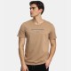 Ανδρικό T-shirt με Λογότυπο PACO&CO 2431031 CAMEL-Κανονική γραμμή