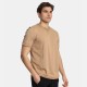 Ανδρικό T-shirt PACO&CO 2431056 CAMEL Κανονική γραμμή 