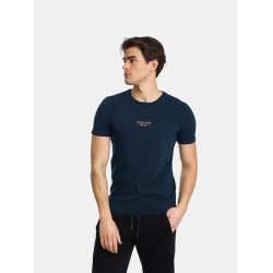 Ανδρικό T-shirt PACO&CO 2431002 NAVY Slim Fit
