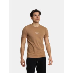 Ανδρικό T-shirt PACO&CO 2431002 CAMEL Slim Fit