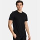 Ανδρικό T-shirt PACO&CO 2431059 BLACK Κανονική γραμμή- Cotton